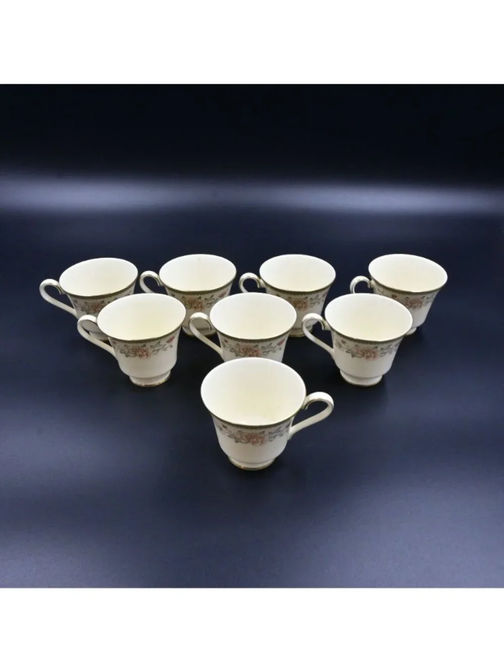 Royal Doulton Minton Jasmine Teacup Bundle Of 8